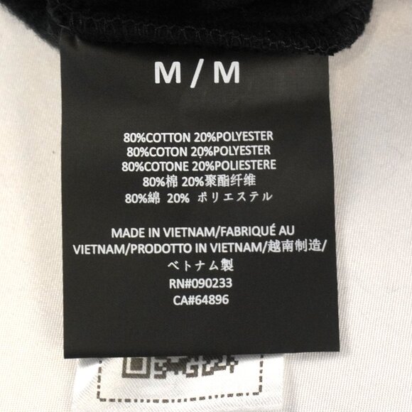 Fear of God ESSENTIALS Fleece Relaxed Sweatpants in Jet Black Size Medium (NWT) - Picture 11 of 13